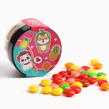 Конфеты драже в банке «Зверюшки», 25 г