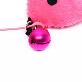 Дразнилка-удочка «Рыбка», со стальной проволокой, 110 см