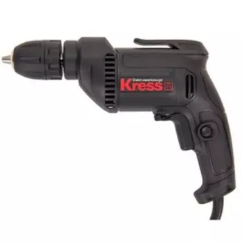 Дрель KRESS KU110, 220 В, 410 Вт, 2800 об/мин, 0-10 мм, коробка