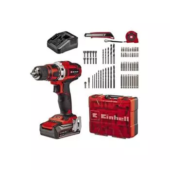 Дрель-шуруповерт аккумуляторная Einhell PXCTE-CD 8/40Li+69(1x2.5 Ah), 18 В, 1.5 Ач, 69 пред. 73489