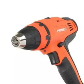 Дрель-шуруповерт аккумуляторная PATRIOT BR 180Li, 18В, 2х1.5 Ач, Li-Ion, 52 Нм, 1400 об/мин