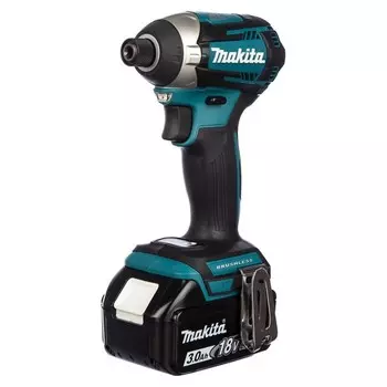 Дрель-шуруповерт Makita DTd154RFE, ударная, б/щет, 18 В, 23 Ач, 1100/2100/3600 об/м, кейс