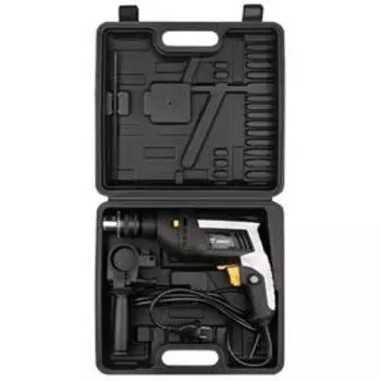 Дрель ударная DEKO DKID600W+ case, 650 Вт, 3000 об/мин, 29000 уд/мин, 25 Hm, 1.5-13 мм, кейс 52595