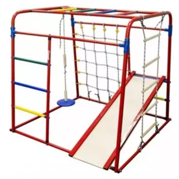 ДСК «Формула здоровья» Start baby 1, 1200 × 1330 × 1230 мм, цвет красный/радуга