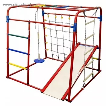 ДСК «Формула здоровья» Start baby 1, 1200 × 1330 × 1230 мм, цвет красный/радуга