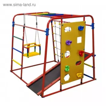 ДСК «Формула здоровья» Start baby 2, 1200 × 1330 × 1230 мм, цвет красный/радуга