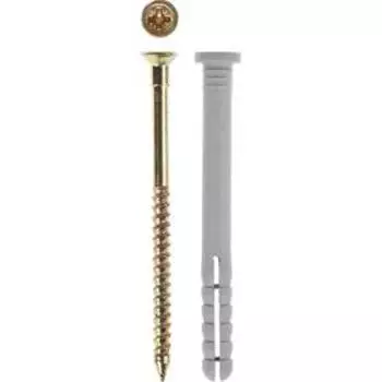 Дюбель-гвоздь "ЗУБР Мастер", полипропиленовый, цилиндрическая манжета, 8х140 мм, 50 шт