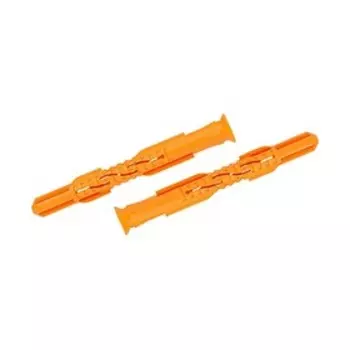 Дюбель "Росдюбель П", рамный, полипропиленовый, 10х80 мм, 50 шт