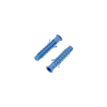 Дюбель "СТРОЙБАТ", тип "Еж", распорный, полипропиленовый, 6х35 мм, 25 шт