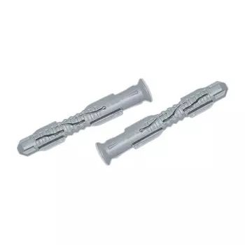 Дюбель "Росдюбель П", рамный, нейлоновый, 10х80 мм, 50шт