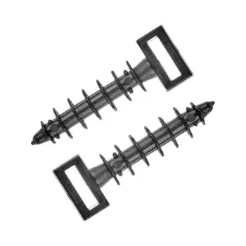 Дюбель "ЗУБР" ДХС, под хомут-стяжку, нейлон, 8x45 мм, 100 шт