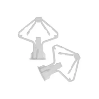 Дюбель "ЗУБР", тип "Бабочка", для пустотелых конструкций, полипропилен, 10х50 мм, 4 шт