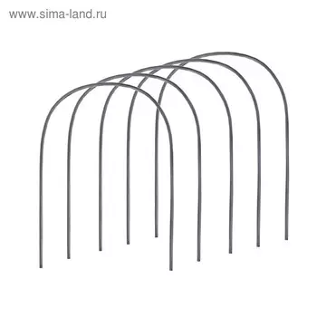 Дуги для парника, полиэтилен 2 м, d=20 мм, набор 5 шт.