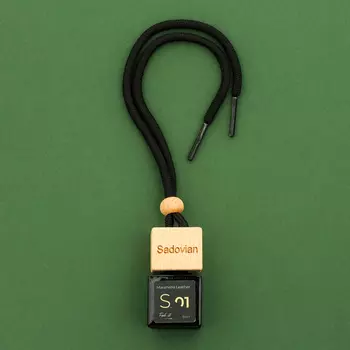 Духи автомобильные концентрированные Sadovian в бутылочке 6 мл, S01 Maranello Leather