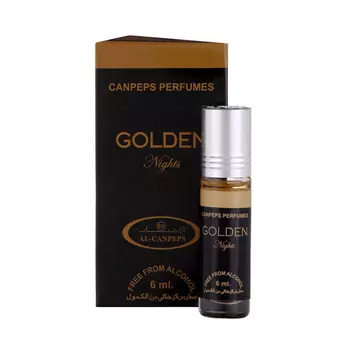 Духи масляные мужские Golden Nights, 6 мл