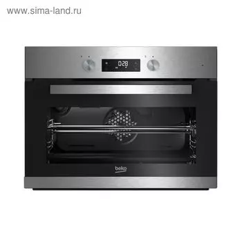 Духовой шкаф Beko BCM12300X, электрический, черный/серебристый