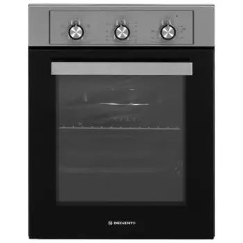 Духовой шкаф DELVENTO V4EM16001, электрический, 49 л, класс А, чёрно-серый