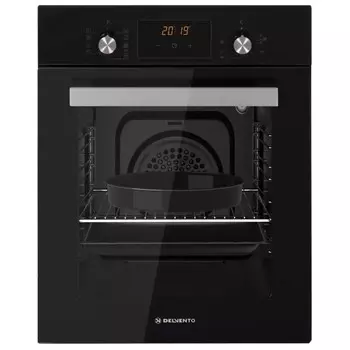Духовой шкаф DELVENTO V4ES59001, электрический, 43 л, класс А, чёрный