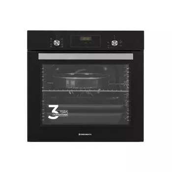 Духовой шкаф DELVENTO V6ES68017, электрический, 80 л, класс А, чёрный