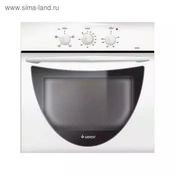 Духовой шкаф Gefest ДА 602-01, электрический, 55 л, класс А, белый
