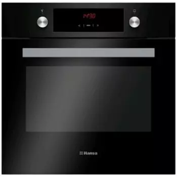 Духовой шкаф Hansa BOES68411, электрический, 65 л, класс А, чёрный