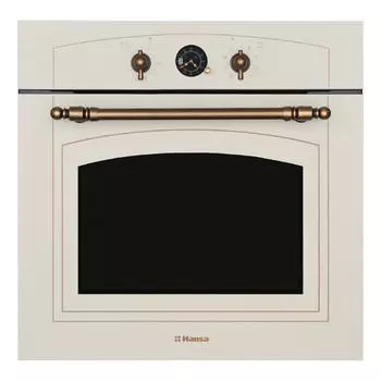 Духовой шкаф Hansa BOEW68269, электрический, 62 л, класс А, бежевый