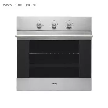 Духовой шкаф Krting OGG 541 CFX, газовый, 67 л, серый