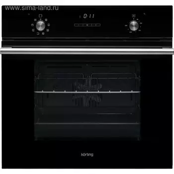 Духовой шкаф Körting OKB 792 CFN, электрический, 64 л, класс А, гриль, черный