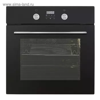 Духовой шкаф Lex EDP 092 BL, электрический, 60 л, класс А, черное стекло