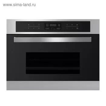 Духовой шкаф Maunfeld MCMO.44.9S, электрический, 44 л, класс А, черный/серебристый