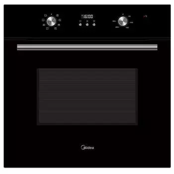 Духовой шкаф Midea MO 47001 GB, электрический, 70 л, класс А, чёрный