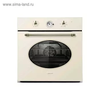 Духовой шкаф Midea MO 5810V RGI-B, электрический, 70 л, класс А, гриль, бежевый