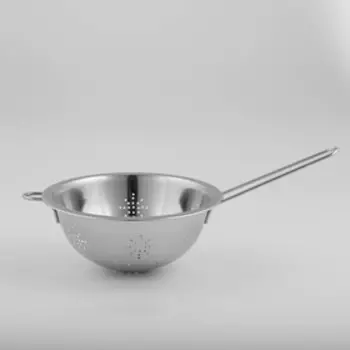 Дуршлаг Доляна «Индия», 1.3 л, d=20 см, длинная ручка, нержавеющая сталь