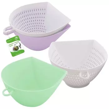 Дуршлаг с миской Мультидом «Дабл», пластик