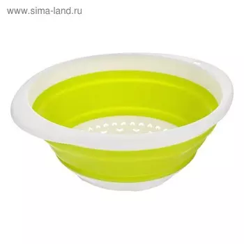 Дуршлаг складной 26,5 см цвет МИКС