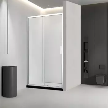 Душевая дверь Veconi Vianno VN46-170-01-19C1, 1700х1850 мм, прозрачная, раздвижная, хром