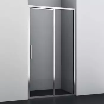 Душевая дверь WasserKRAFT Lopau 32S05R, 1200x2000 мм, прозрачная, раздвижная, серебристый