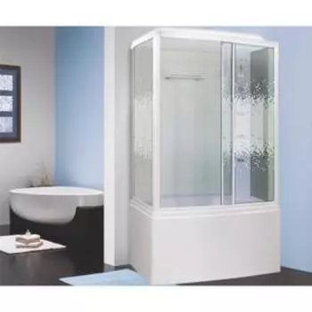 Душевая кабина NG-307-01R, 120х80х220 см, поддон 50 см, стекло мозаика