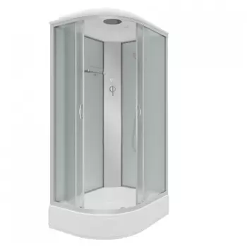 Душевая кабина NG-33094-14R, 100х90х215 см, поддон 26 см, стекло матовое, правая