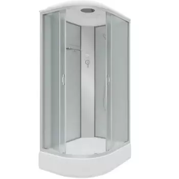 Душевая кабина NG-33194-14R, 110х90х215 см, поддон 26 см, стекло матовое, правая