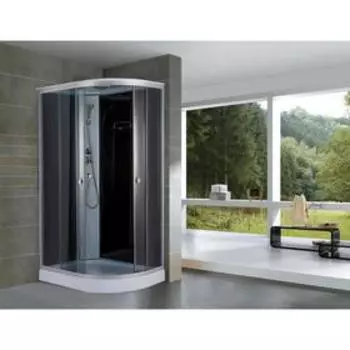 Душевая кабина NG-3512-14L, 120х80х215 см, поддон 13 см, тонированное стекло