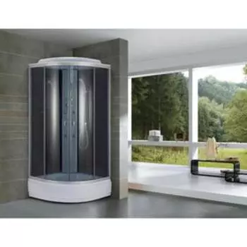 Душевая кабина NG-3516-14, 100х100х215 см, поддон 26 см, тонированное стекло