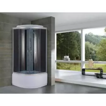 Душевая кабина NG-3518-14, 90х90х215 см, поддон 45 см, тонированное стекло