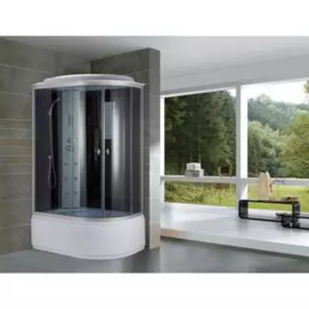 Душевая кабина NG-3520-14L, 120х80х215 см, поддон 45 см, тонированное стекло