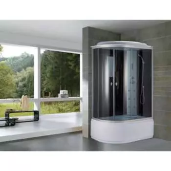 Душевая кабина NG-3520-14R, 120х80х215 см, поддон 45 см, тонированное стекло