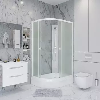 Душевая кабина Niagara Promo P100/70/26R/MT/BK, 100х70х200 см, без крыши, правая