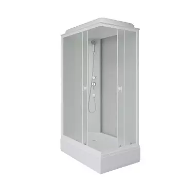 Душевая кабина Niagara Promo P110/80/26Q/MT, 110х80х215 см, поддон 26 см, матовое стекло