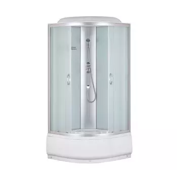 Душевая кабина Taliente TA-8080M, 8080215 см, глубокий поддон 40 см, стекло матовое