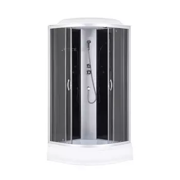 Душевая кабина Taliente TA-9091G, 9090215 см, средний поддон 25 см, стекло тонированое