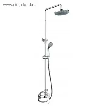 Душевая колонна BRAVAT ECO со смесителем для душа